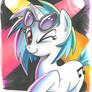 Vinyl Scratch marker sketch, My Little Pony