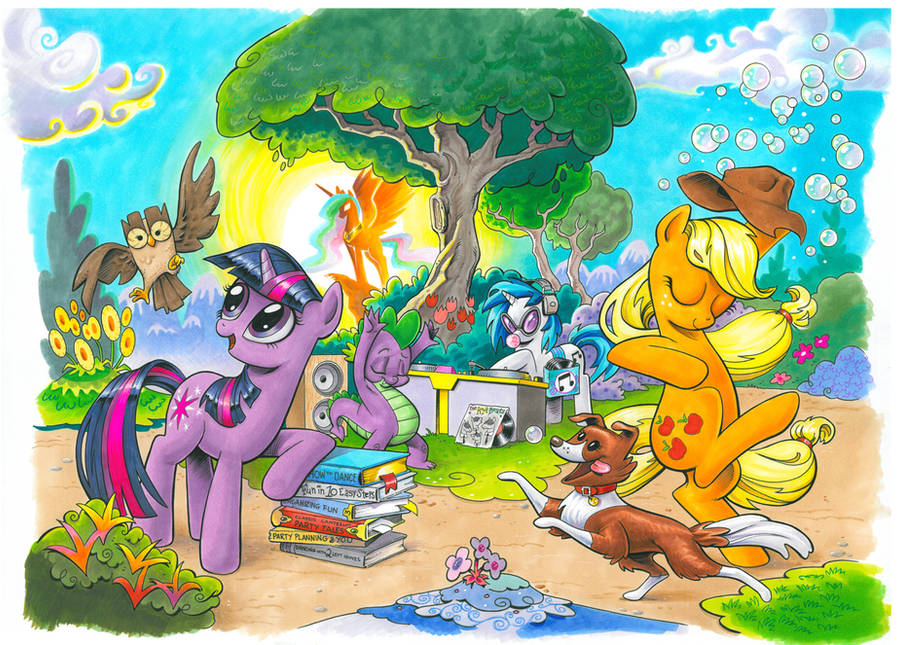 My Little Pony issue 1 Cover A and B by andypriceart