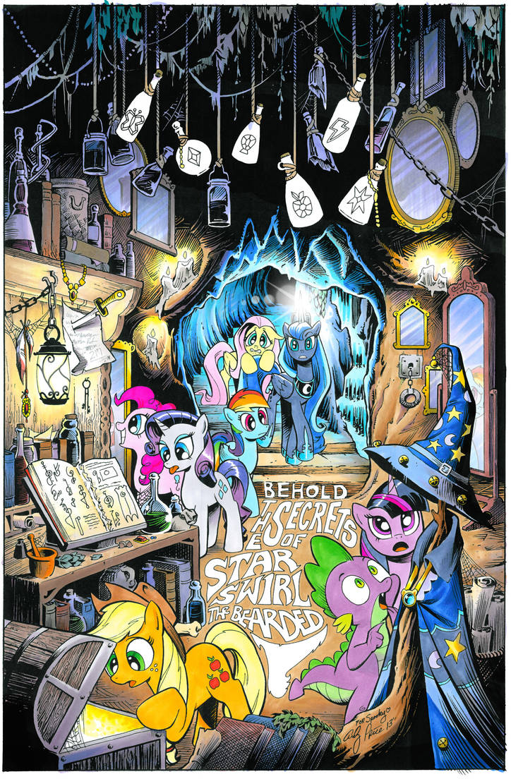 Mlp 17 Star Swirl's library by andypriceart on DeviantArt