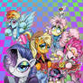 MLP Issue 67 cover: Revenge of the 80's!