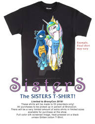 Sister shirt exclusive to BronyCon attendees