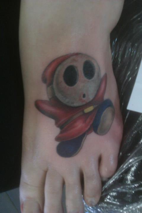 Shy Guy Tattoo