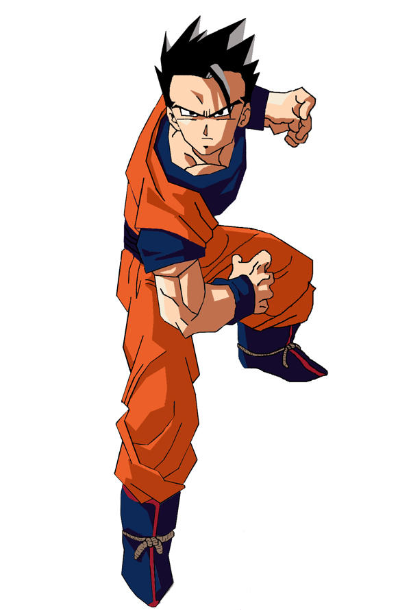 Gohan In Goku S Stance By Vanesshenron On Deviantart