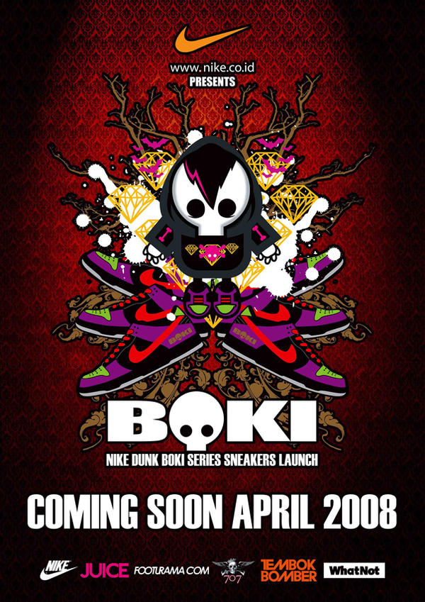 Boki Sneaker Launch Poster by ivanvictorlucas on DeviantArt