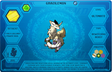 [Digimon VD] Grazilemon DigiDex