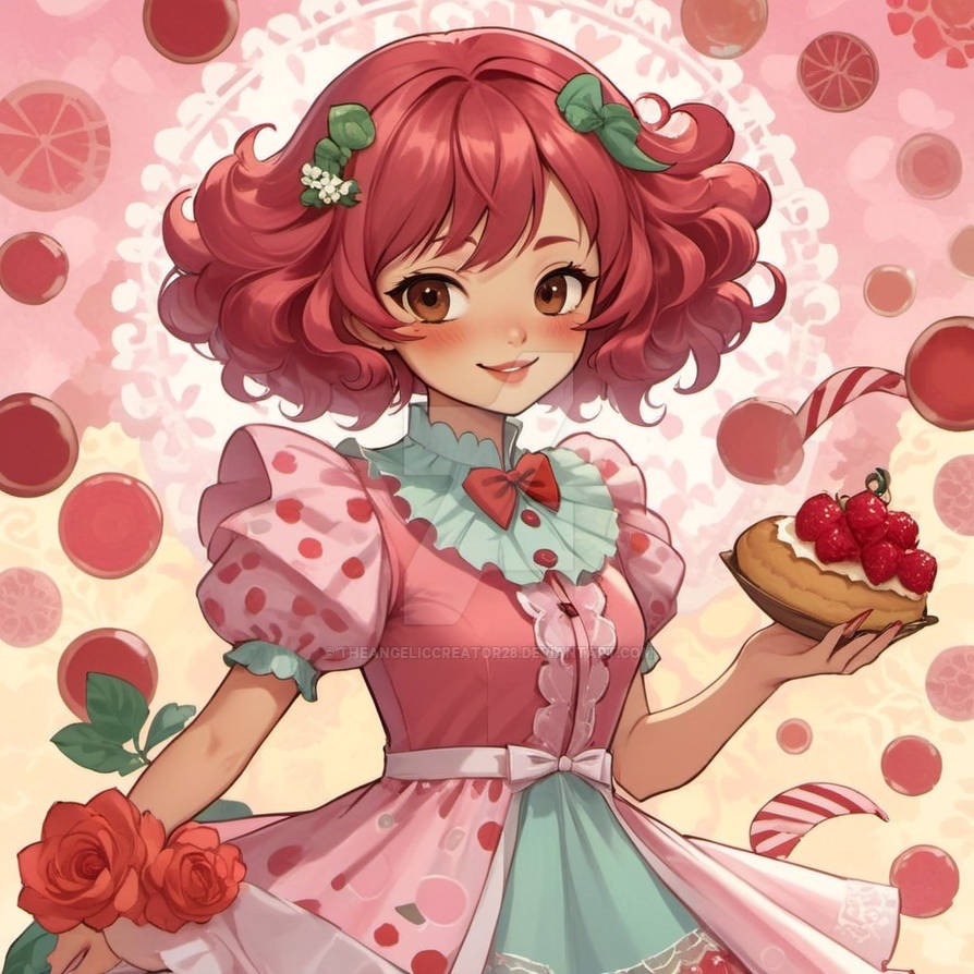 A Strawberry Jelly Donut Maid By TheAngelicCreator28 On DeviantArt a-strawberry-jelly-donut-maid-by-theangeliccreator28-on-deviantart