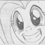 MLP Sketch - Fluttershy Smile