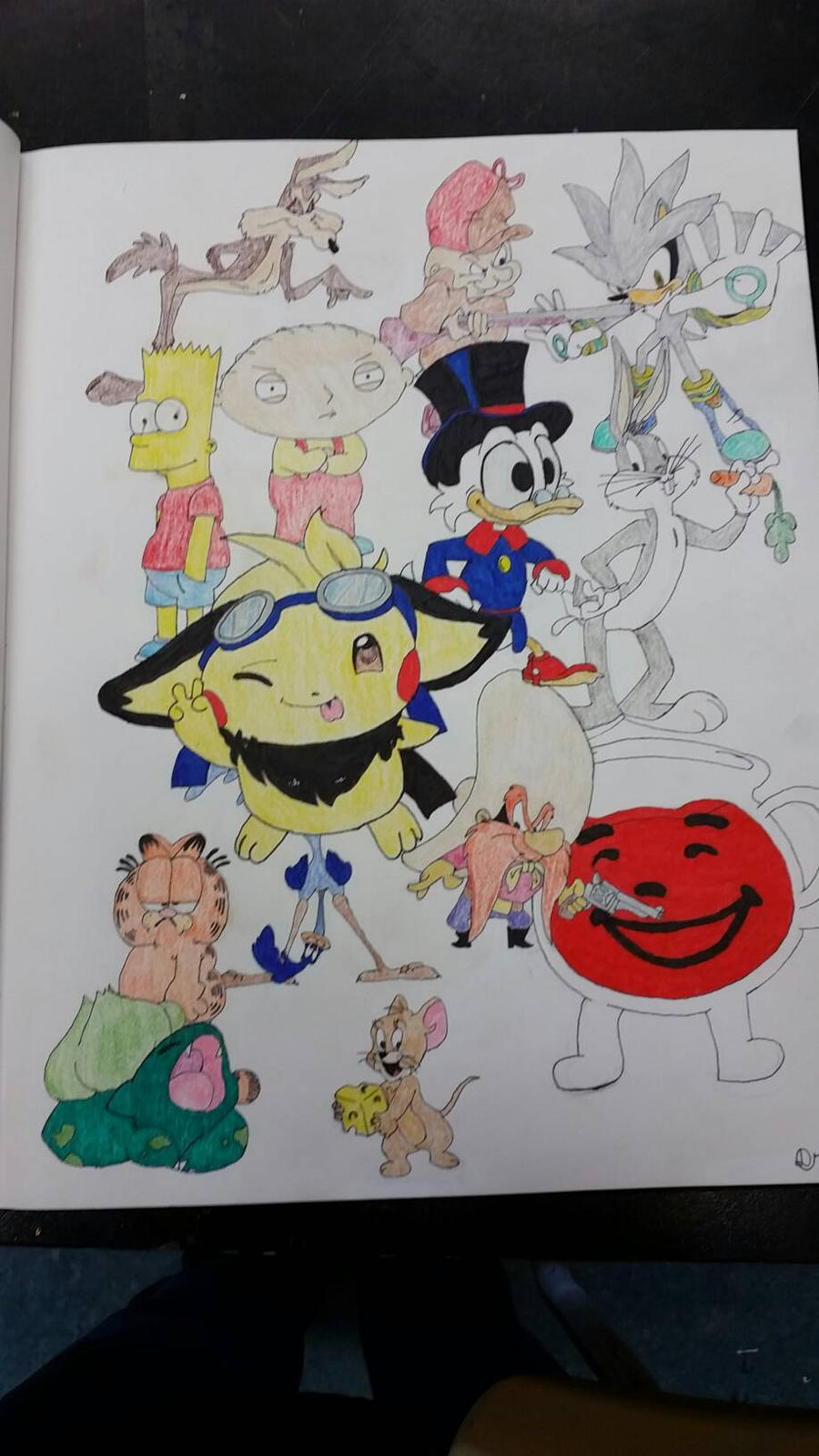 cartoon character collage by ravensniper72 on DeviantArt