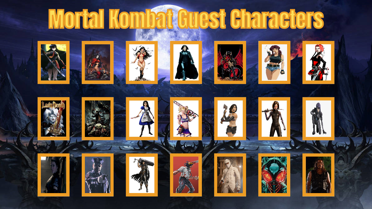 My Kombat pack 2 wishlist for mk1 : r/MortalKombat