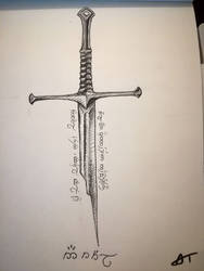 inktober Day 6: Sword 