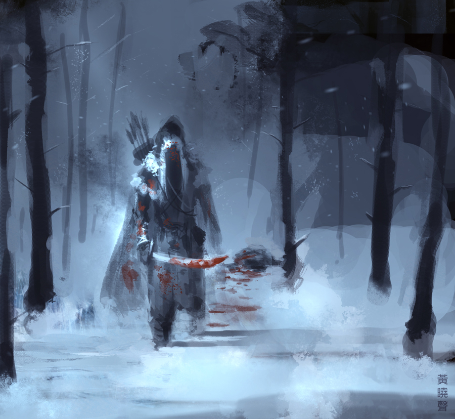 Winter Warrior speedpainting