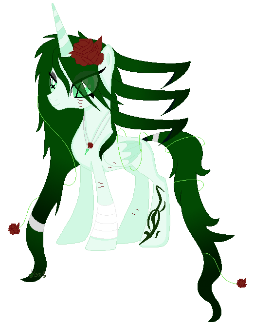 Twisted Alicorn Rose Princess Adopt (CLOSED)