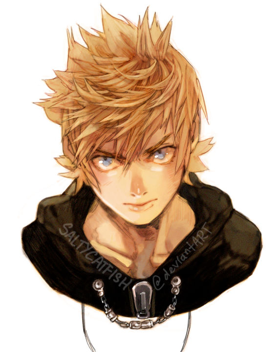 KH: Roxas by saltycatfish on DeviantArt