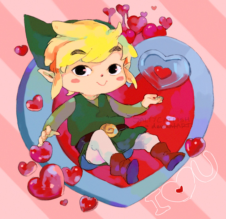 LoZ: Valentines Heart Pieces