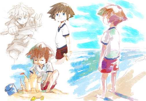 KH: Baby Sora Doodles