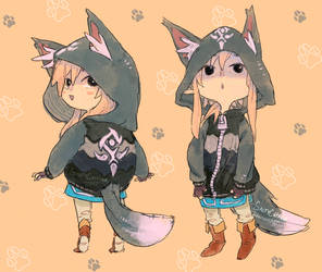 LoZ: Wolf Link Hoodie Request