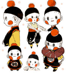 DBZ: Chiaotzu Doodles