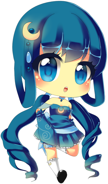 Sel Chibi Selene Chibi by Aliyune on DeviantArt
