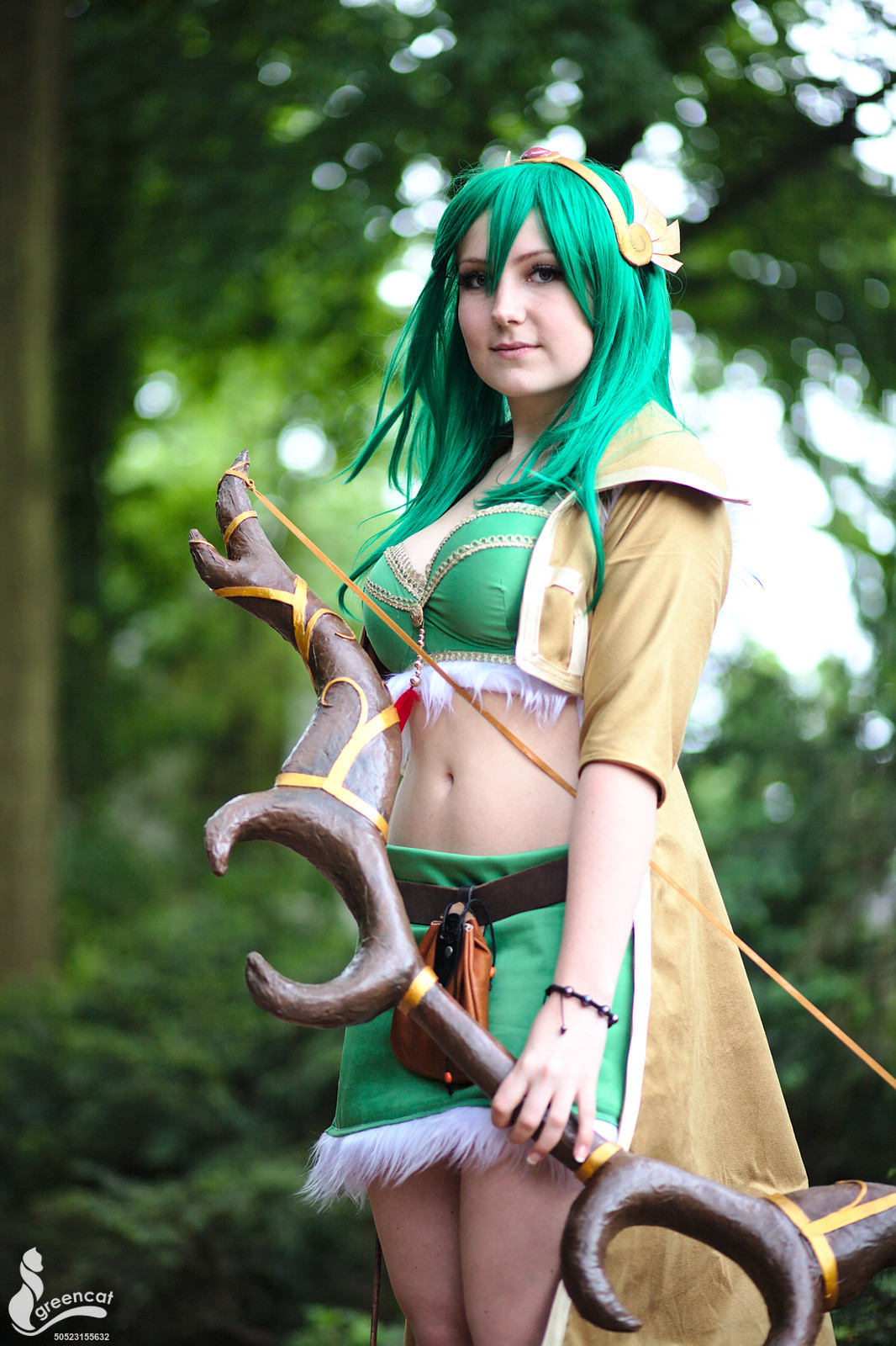 Cosplay de Gaea, web serie Noob by LeelooKris on DeviantArt