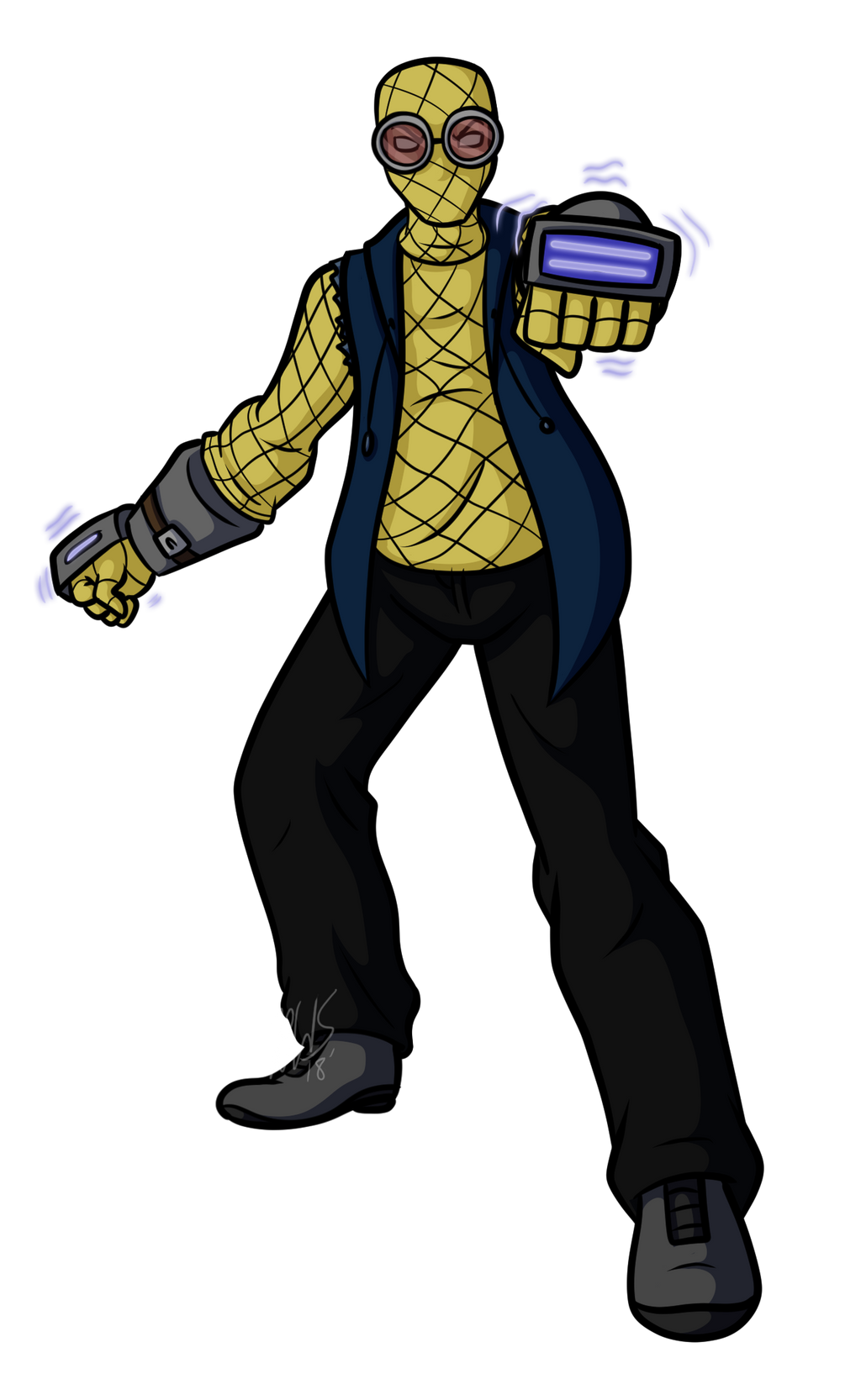 Shocker Skin Color Shocker by AraghenXD on DeviantArt