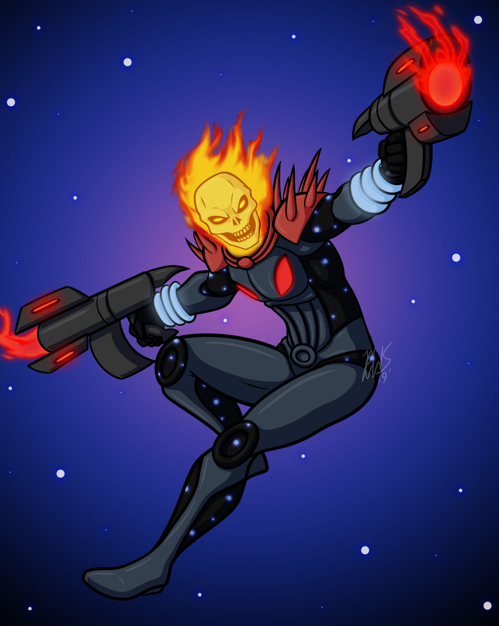 Cosmic Ghost Rider Animation Studio Cosmic Ghost Rider by AraghenXD on DeviantArt