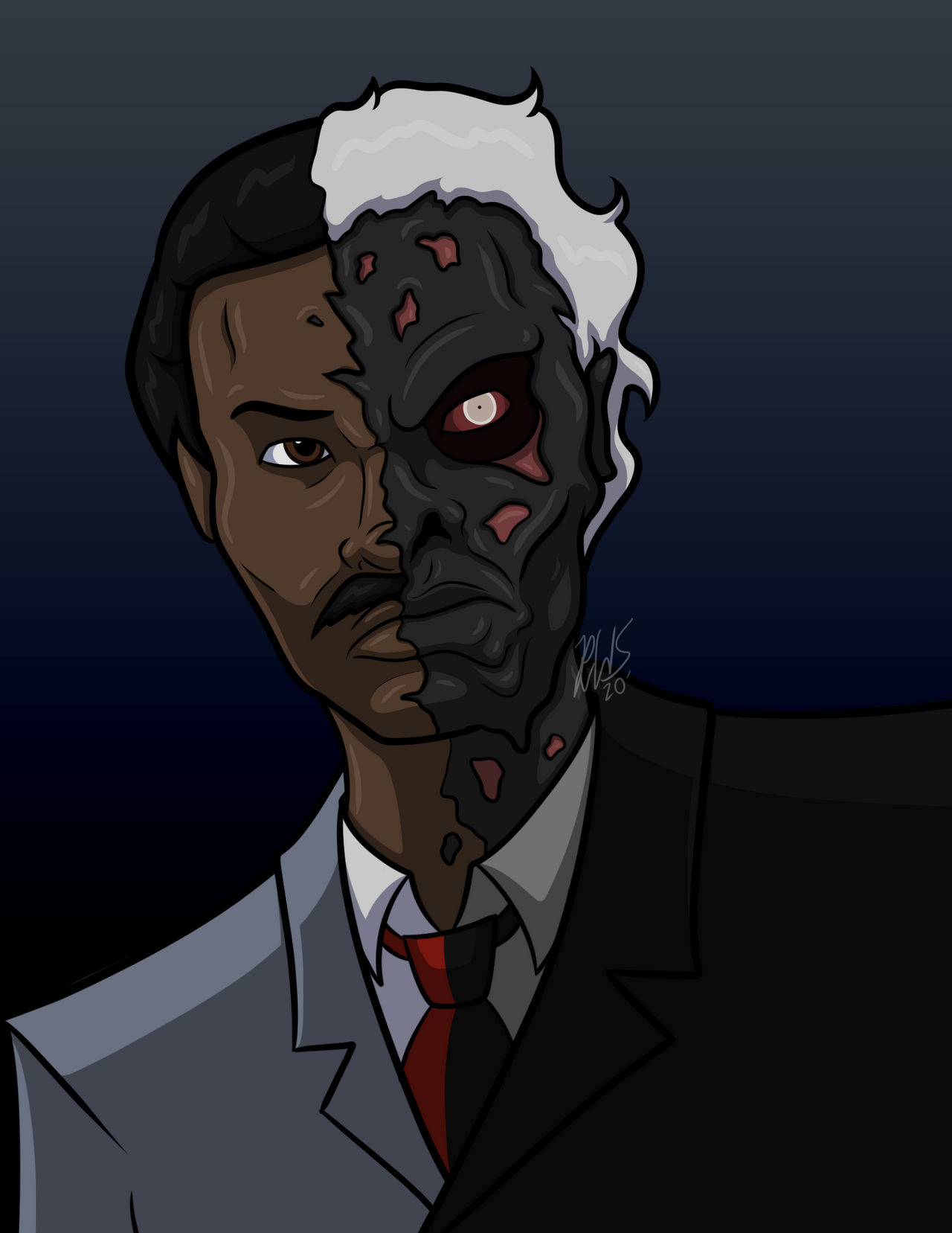 Two-Face - Version II by AraghenXD on DeviantArt