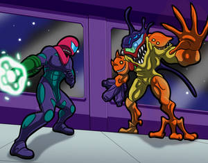 Metroid Fusion - SA-X Showdown
