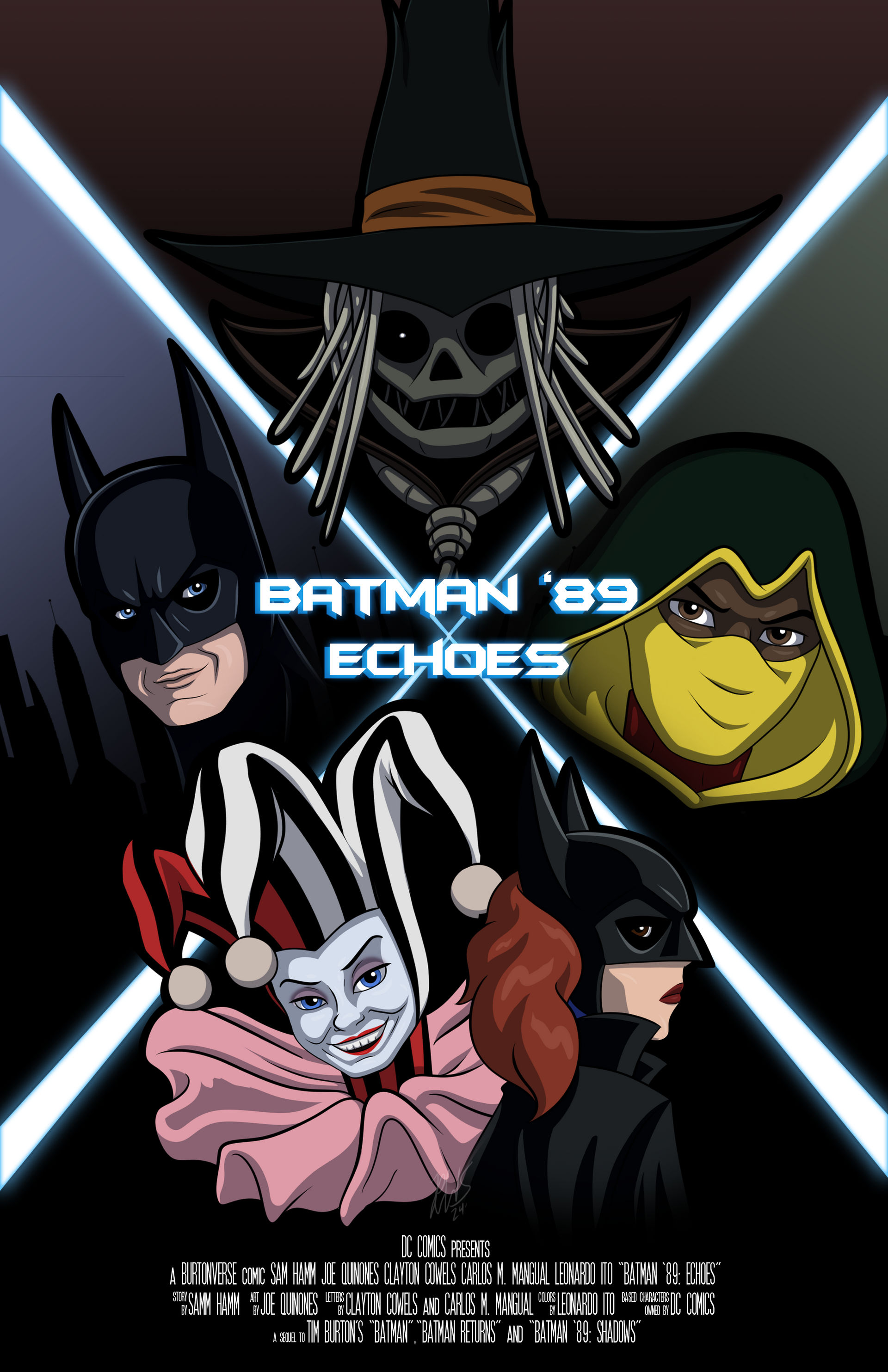 Batman 89 Script Batman '89 Echoes Poster by AraghenXD on DeviantArt