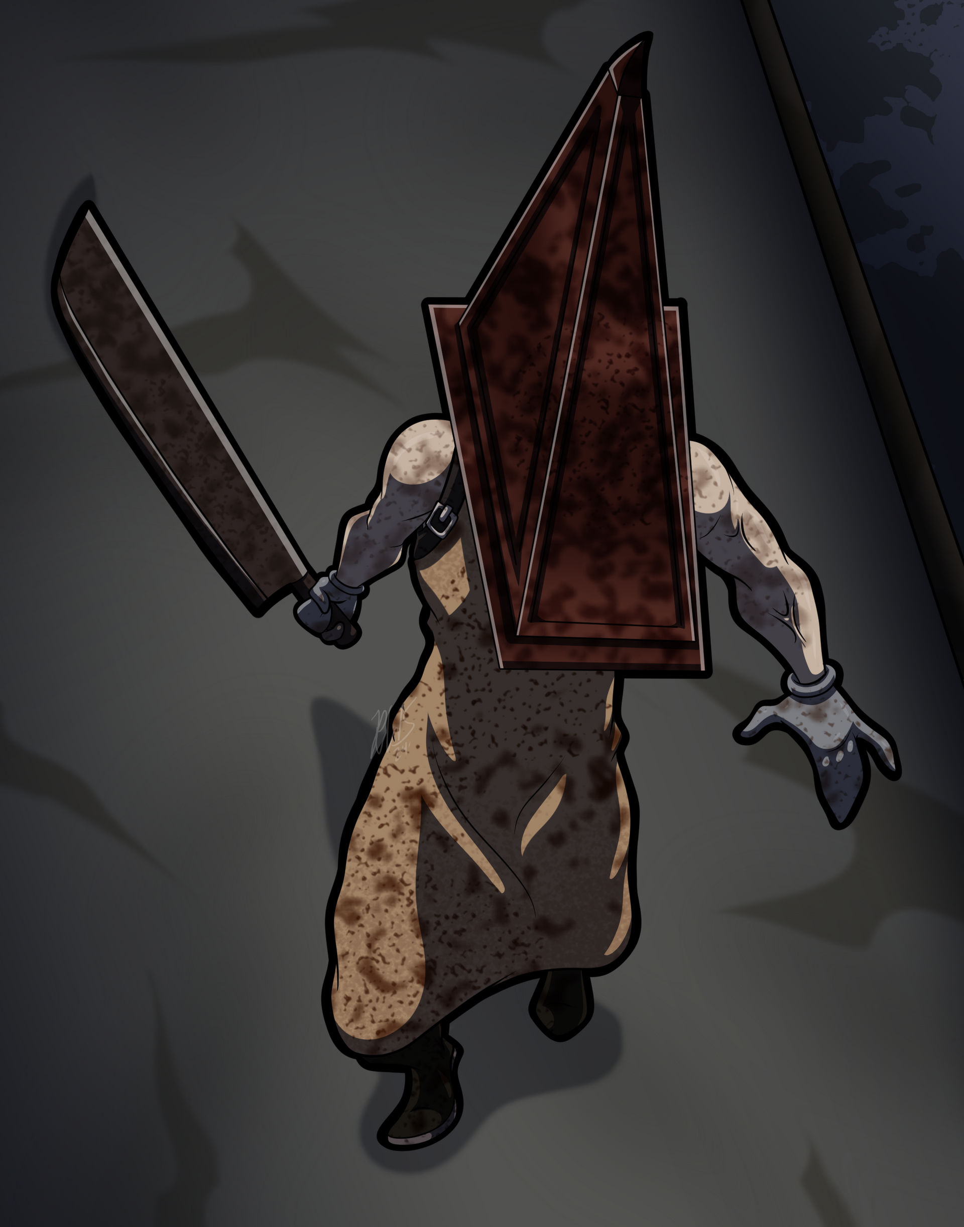 Pyramid Head Scream Pyramid Head by AraghenXD on DeviantArt