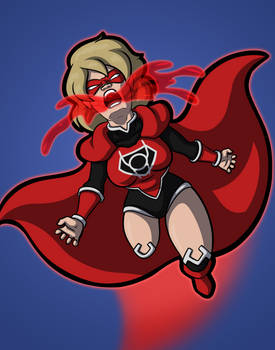 Red Lantern Supergirl
