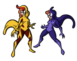 Dee Dee Twins Symbiotes