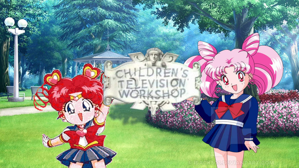 Chibi Usa And Chibi Chibi With CTW Sign by Alexanderbex on DeviantArt