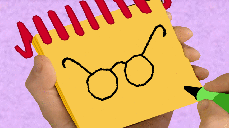 Blues Clues Treasure Hunt Notebook