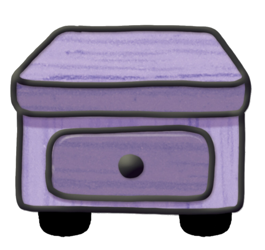 blue's clues dresser Red Drawer