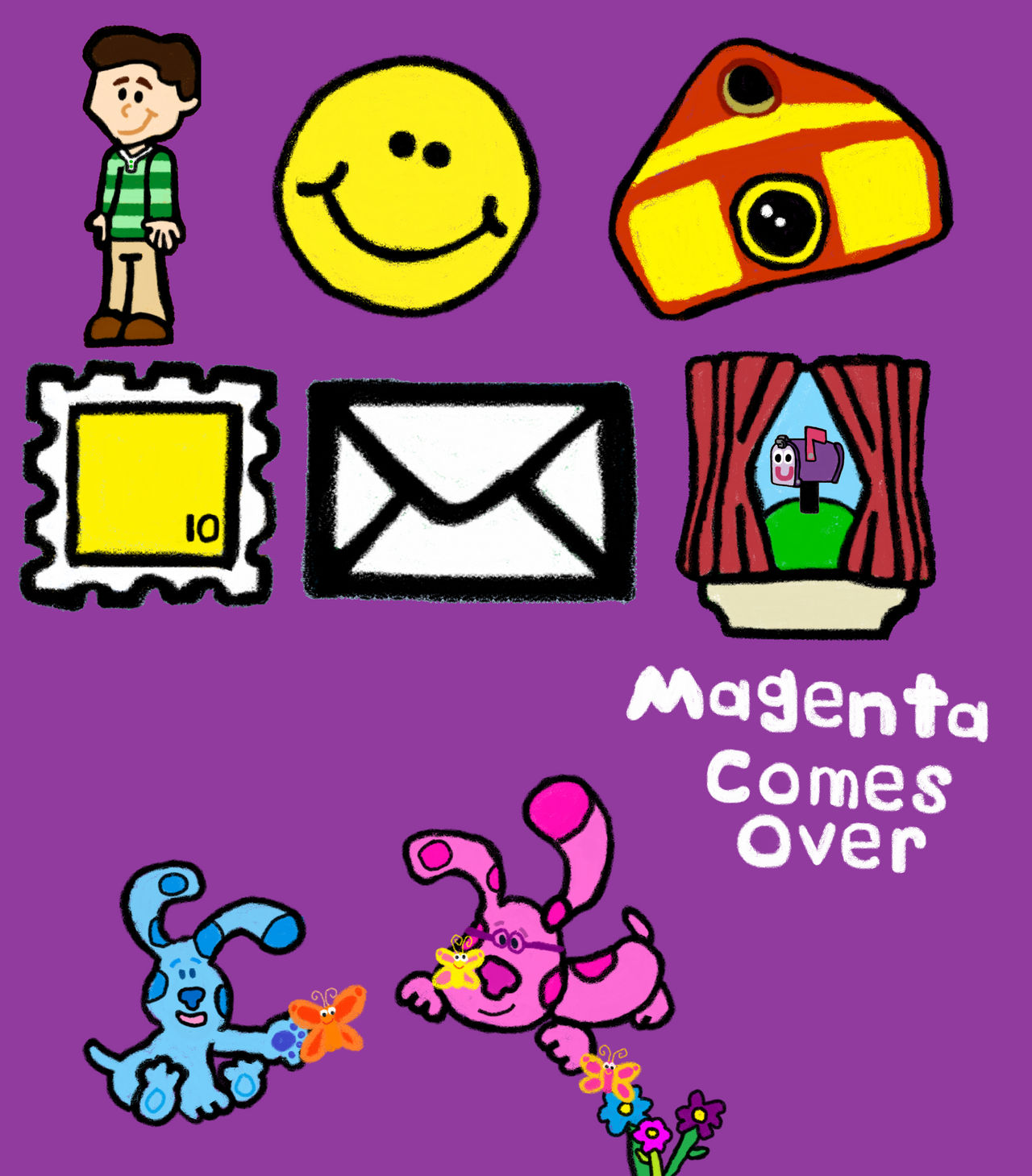 Magenta Comes Over VHS by Alexanderbex on DeviantArt