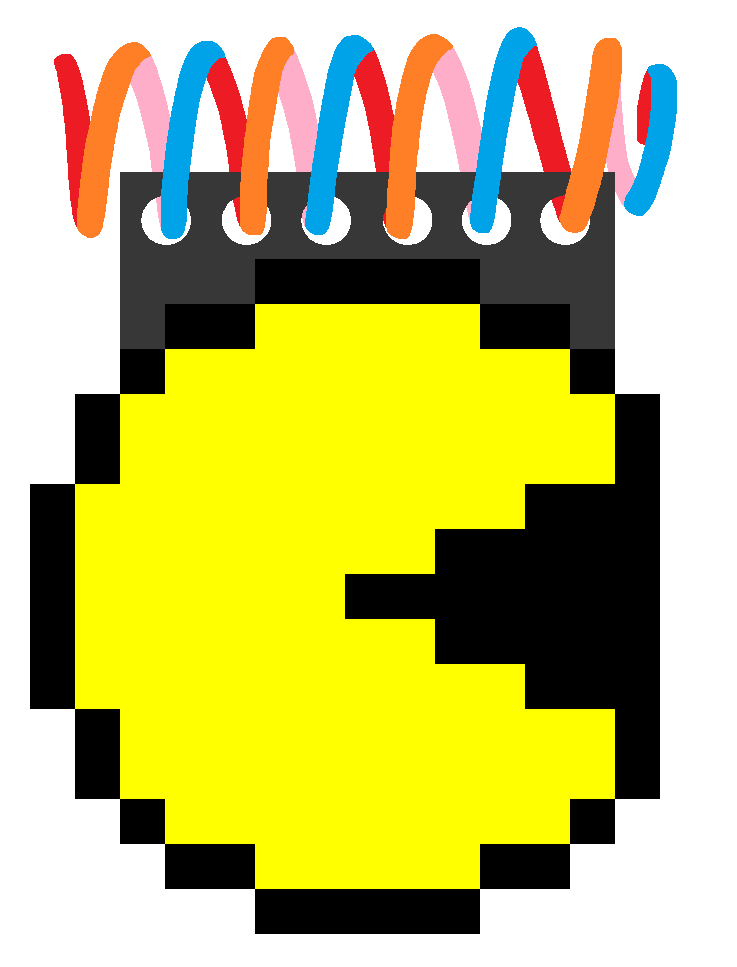 Note Packman Pacman's Notebook TR by Alexanderbex on DeviantArt
