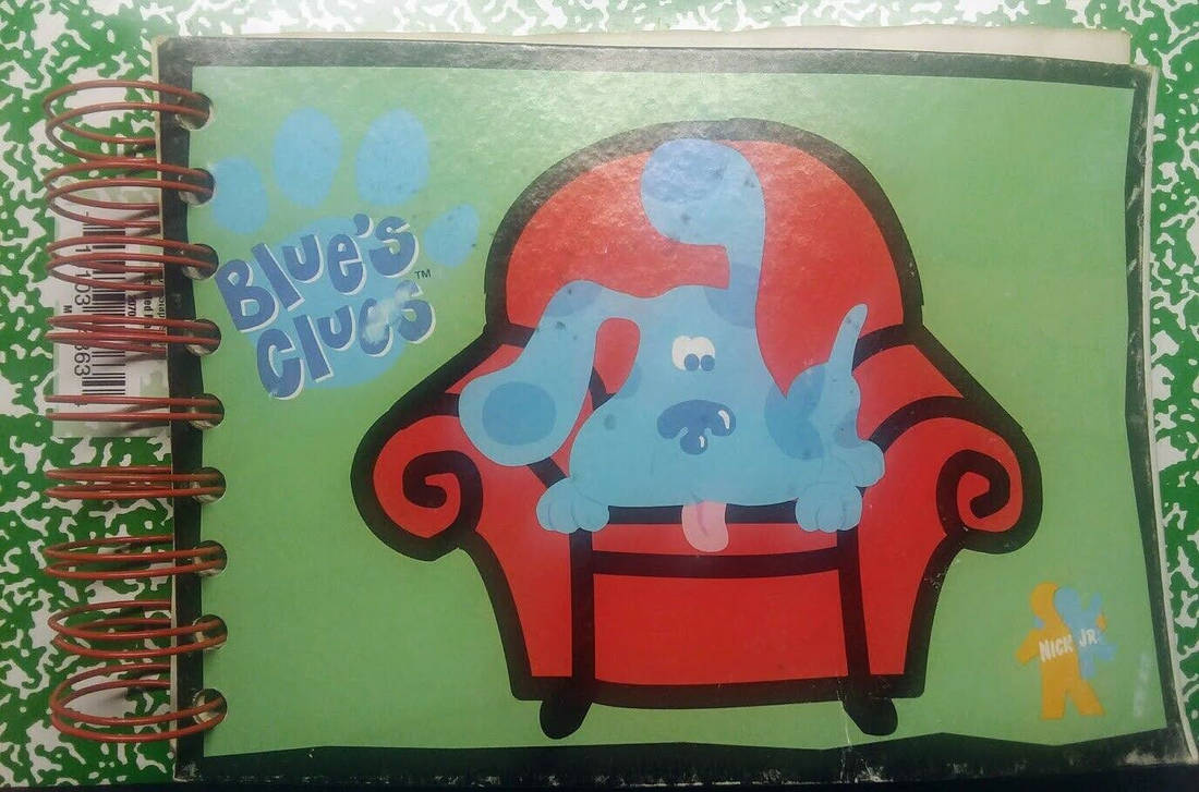Ultra Rare Blues Clues Notebook by Alexanderbex on DeviantArt