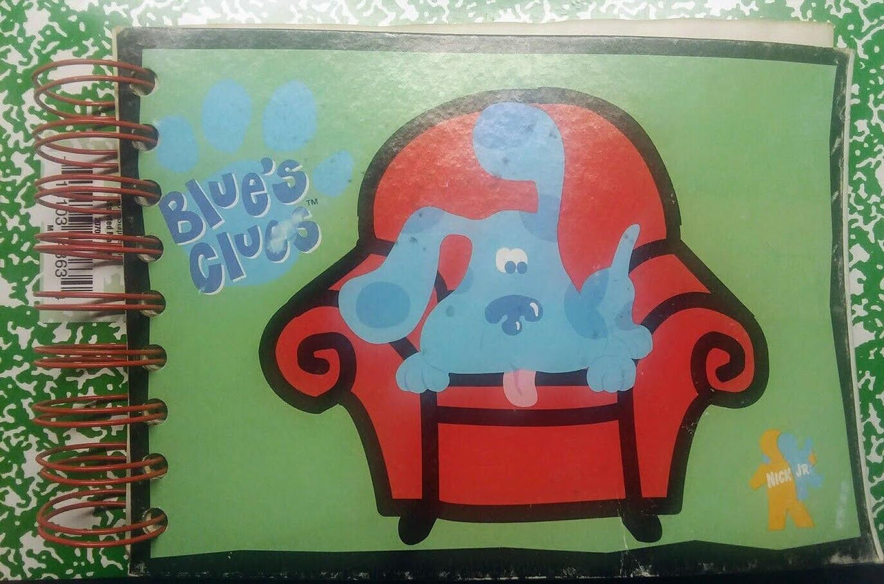 Ultra Rare Blues Clues Notebook by Alexanderbex on DeviantArt