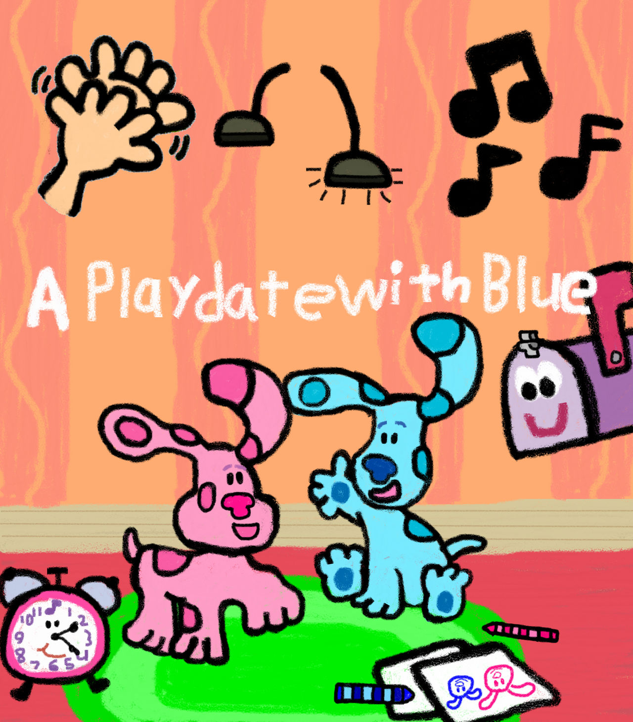 A Playdate With Blue by Alexanderbex on DeviantArt