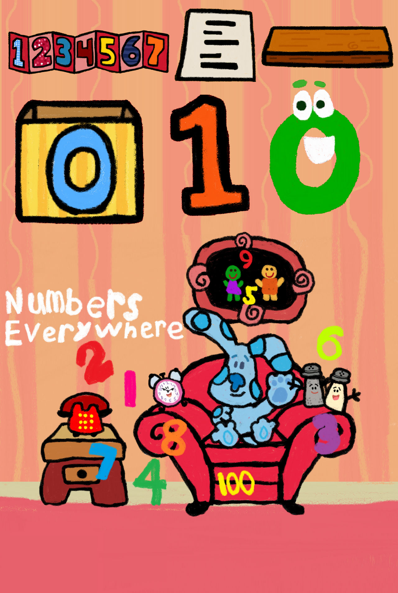 Everywhere Numbers Everywhere VHS by Alexanderbex on DeviantArt