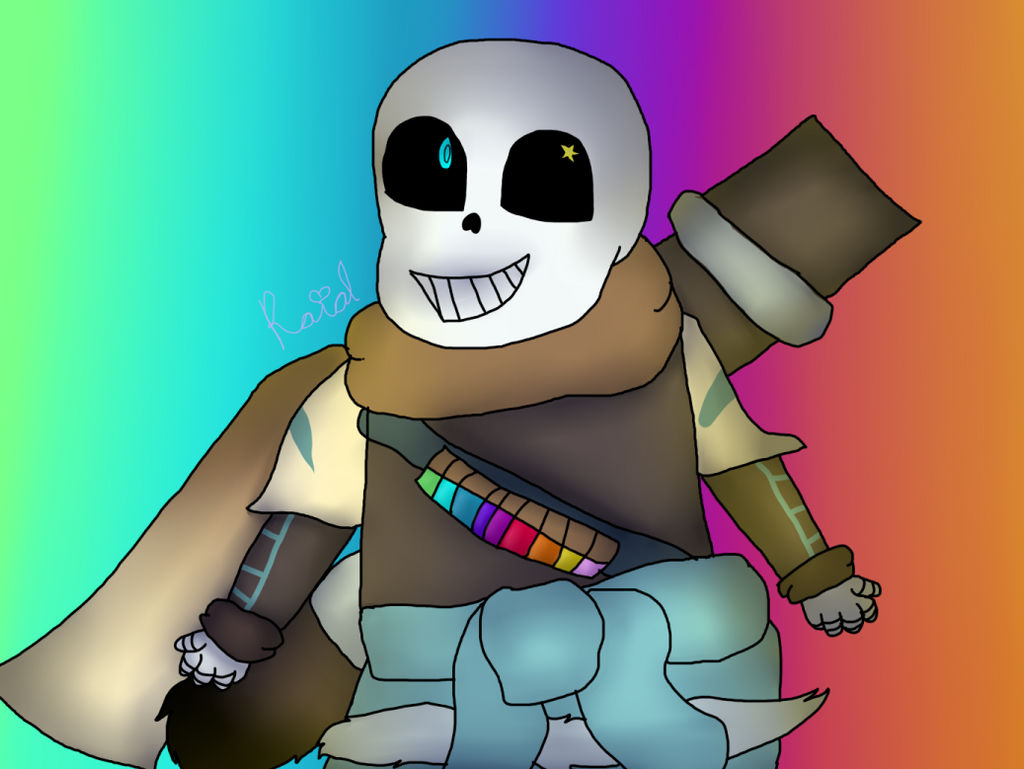 Ink!Sans by raidcatgaming on DeviantArt