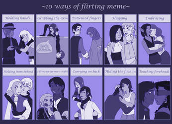 10 Ways of Flirting Meme