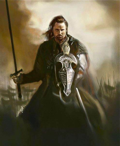 lord of the rings wallpaper aragorn