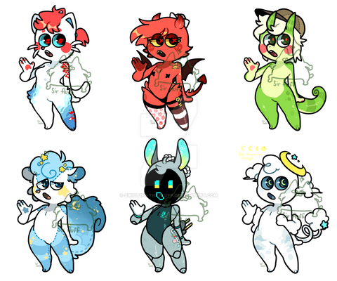 bunch of babs for sale! (flatsale one open!)