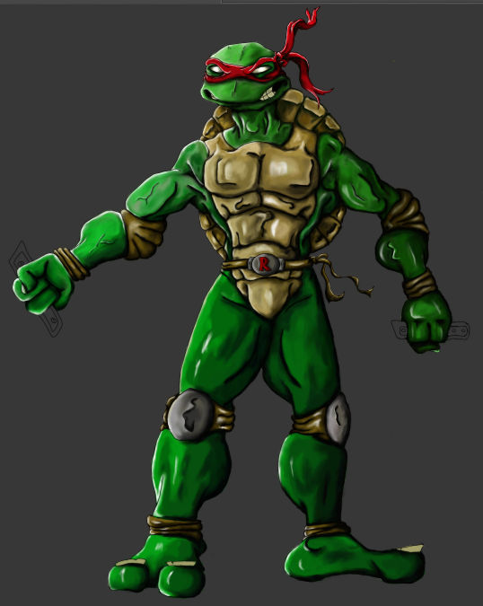 Meatwad Raph Turtle Raph #turtle power by EdOfWales on DeviantArt