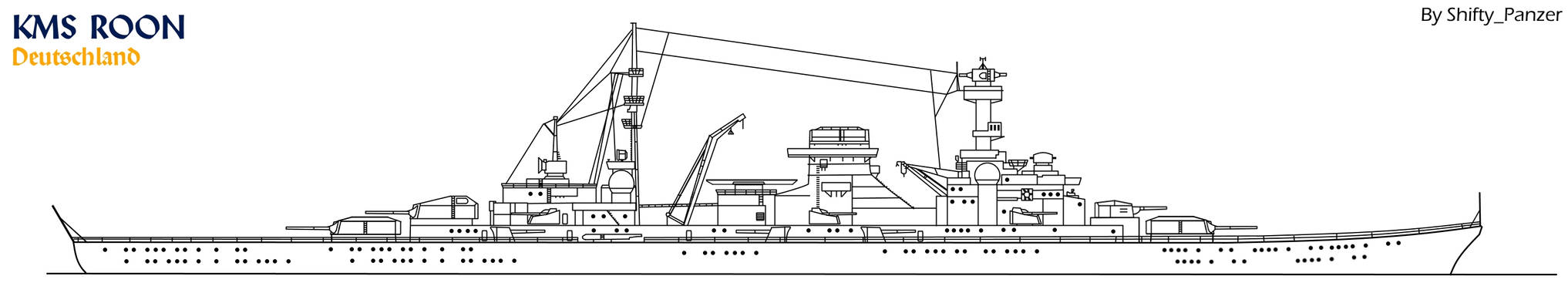 KMS Roon (Heavy Cruiser) by PanzerShafter on DeviantArt