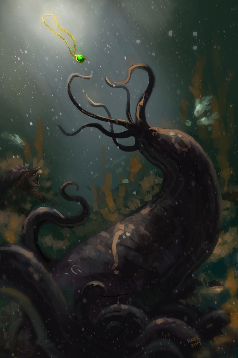 Lovecraftian speedpaint