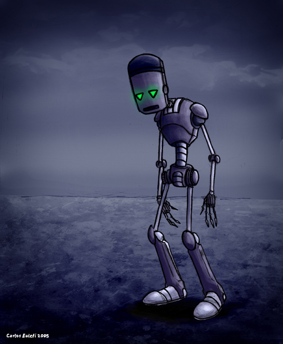 Marvin, the paranoid robot