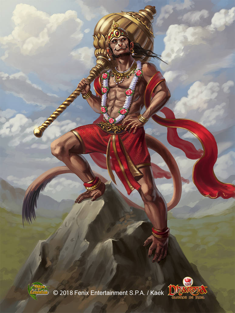 Hanuman by Kaek on DeviantArt