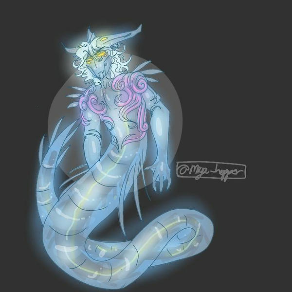 Ghost Levthin ghost leviathan boi {subnautica oc} by XDMiyaHopper on DeviantArt